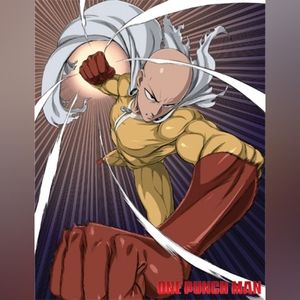 ONE PUNCH MAN - SAITAMA SUBLIMATION THROW BLANKET